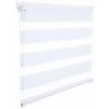 HELLOSHOP26 Store Enrouleur Zebra Day And Night Rouleau Double Couche 100x220 Cm Blanc - Blanc 1 HELLOSHOP26 Store Enrouleur Zebra Day And Night Rouleau Double Couche 100x220 Cm Blanc - Blanc -Promos Store Boutique 36626034 1