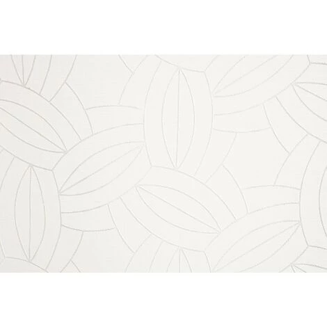 RIDEAUDISCOUNT Panneau Japonais Transparent 60 X 300 Cm à Scratch Grande Hauteur Floqué Relief Motif Graine De Café Blanc - Blanc 7 RIDEAUDISCOUNT Panneau Japonais Transparent 60 X 300 Cm à Scratch Grande Hauteur Floqué Relief Motif Graine De Café Blanc - Blanc – Image 5