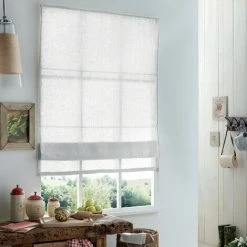 MADECOSTORE Store Bateau Tamisant Panama à Chaînette - Gamme Must - Blanc - L80 X H220cm - Blanc