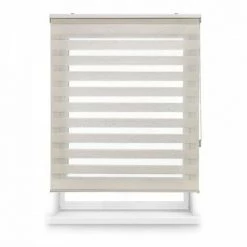 JARDIBRICODECO *dernières Unités* Store Nuit & Jour Paris 165x250cm Premium Beige.