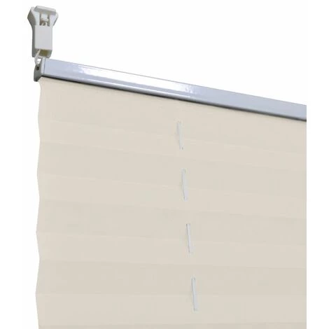 HAPPYSHOPPING Store Plisse 50x100 Cm Creme 5 HAPPYSHOPPING Store Plisse 50x100 Cm Creme – Image 3