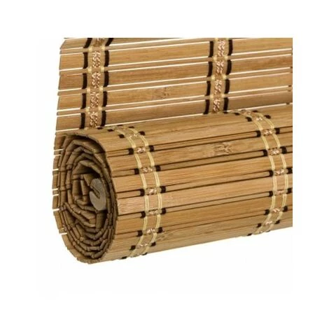 WADIGA Store Enrouleur Intérieur En Bambou - Longueur 90cm - Bois 4 WADIGA Store Enrouleur Intérieur En Bambou - Longueur 90cm - Bois – Image 2