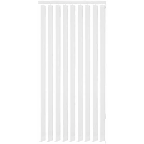 VidaXL Store Vertical 150 X 250 Cm Tissu Blanc - Blanc 3 VidaXL Store Vertical 150 X 250 Cm Tissu Blanc - Blanc