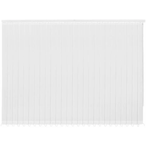 VidaXL Store Vertical 150 X 250 Cm Tissu Blanc - Blanc 6 VidaXL Store Vertical 150 X 250 Cm Tissu Blanc - Blanc – Image 4