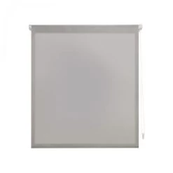 PUR LINE Store à Rouleau Translucide Avec Tissu Lisse Et Chaîne Manuelle - ARGENT