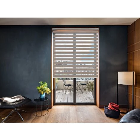 Store Enrouleur Jour Et Nuit - Easydeco - Gris - 90 X 175 Cm 5 Store Enrouleur Jour Et Nuit - Easydeco - Gris - 90 X 175 Cm – Image 3