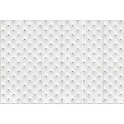 BILDERWELTEN Ensemble De Rideaux Coulissants - Diamond White Luxury - 6 Rideaux à Panneaux Dimension: 250 X 360cm (6 Rideaux á 250 X 60cm), Système De Montage: Sans Suspension -Promos Store Boutique 41690517 3