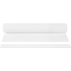 BILDERWELTEN Ensemble De Rideaux Coulissants - Diamond White Luxury - 6 Rideaux à Panneaux Dimension: 250 X 360cm (6 Rideaux á 250 X 60cm), Système De Montage: Sans Suspension -Promos Store Boutique 41690517 5