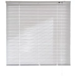 MADECOSTORE Store Vénitien Aluminium 25mm - Blanc - L50 X H130cm - Blanc 7 MADECOSTORE Store Vénitien Aluminium 25mm - Blanc - L50 X H130cm - Blanc -Promos Store Boutique 421499 3