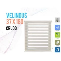 PUR LINE Store à Rouleau Nuit Et Jour Bicolore Avec Double Toile Et Chaîne Manuelle - Brut 9 PUR LINE Store à Rouleau Nuit Et Jour Bicolore Avec Double Toile Et Chaîne Manuelle - Brut -Promos Store Boutique 43374067 3