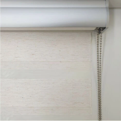 MADECOSTORE Store Enrouleur Jour Nuit Alutech Avec Coffre - Gamme Must - Lin - L63 X H250cm - Lin 4 MADECOSTORE Store Enrouleur Jour Nuit Alutech Avec Coffre - Gamme Must - Lin - L63 X H250cm - Lin – Image 2