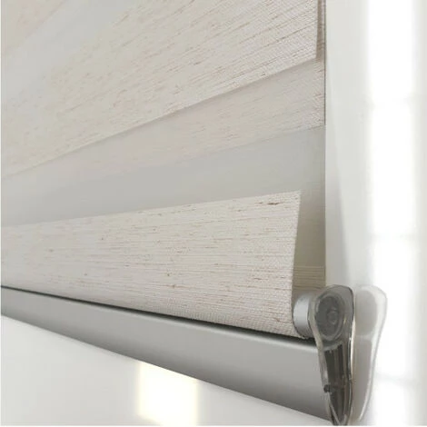 MADECOSTORE Store Enrouleur Jour Nuit Alutech Avec Coffre - Gamme Must - Lin - L63 X H250cm - Lin 6 MADECOSTORE Store Enrouleur Jour Nuit Alutech Avec Coffre - Gamme Must - Lin - L63 X H250cm - Lin – Image 4