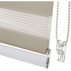 LOLAHOME Store Enrouleur Nuit Et Jour Tissu Beige 160x180 Cm -Promos Store Boutique 44933970 4