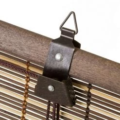 LOLAHOME Store Enrouleur Tige Bambou Marron 160x180 Cm -Promos Store Boutique 44934000 4