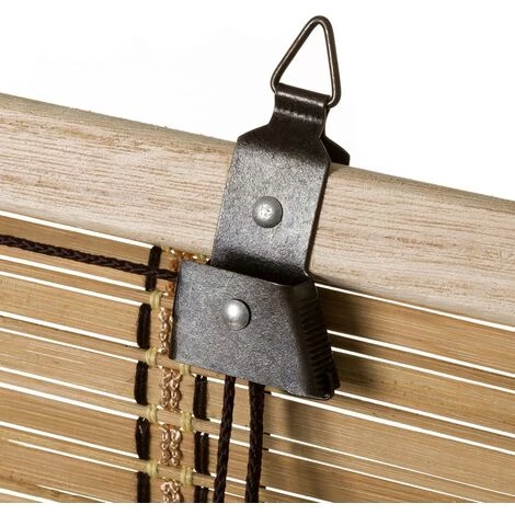 LOLAHOME Store Enrouleur Beige En Lames De Bambou 120x180 Cm 6 LOLAHOME Store Enrouleur Beige En Lames De Bambou 120x180 Cm – Image 4