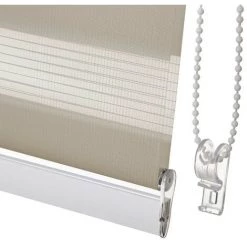 YESDEKO Store Enrouleur Nuit Jour Beige 160x180cm Irine -Promos Store Boutique 45753284 5