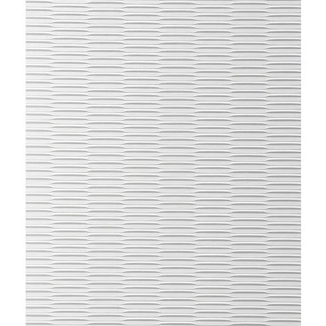MADECOSTORE Panneau Japonais Tamisant Structuré 50cm - Blanc - L45 X H260cm - Blanc 5 MADECOSTORE Panneau Japonais Tamisant Structuré 50cm - Blanc - L45 X H260cm - Blanc – Image 3