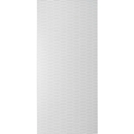 MADECOSTORE Panneau Japonais Tamisant Structuré 50cm - Blanc - L45 X H260cm - Blanc 6 MADECOSTORE Panneau Japonais Tamisant Structuré 50cm - Blanc - L45 X H260cm - Blanc – Image 4