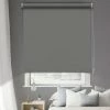 MADECOSTORE Store Enrouleur Occultant Tissu Double Face - Gris Foncé - L64 X H190cm - Gris Foncé -Promos Store Boutique 49741962 1