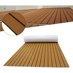 GOJOY Decking De Yacht, Plancher De Bateau De Feuille De Decking De Teck D'EVA Adapté Pour Le Yacht -Promos Store Boutique 50001939 5