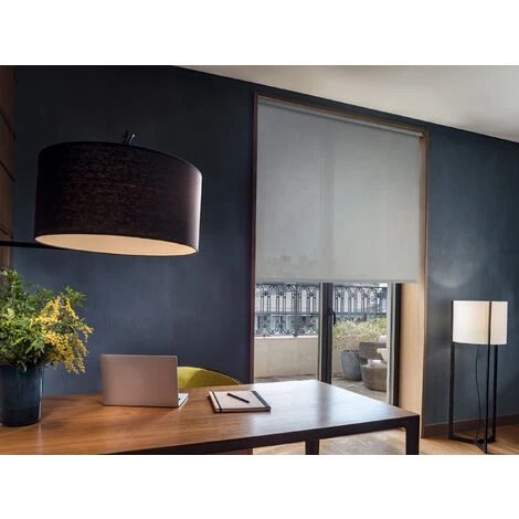 Store Enrouleur Screen - Easydeco - Blanc - 85 X 250 Cm 5 Store Enrouleur Screen - Easydeco - Blanc - 85 X 250 Cm – Image 3