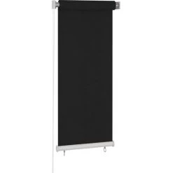 VidaXL Store Roulant D'extérieur 60x140 Cm Noir - Noir