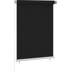 VidaXL Store Roulant D'extérieur 100x140 Cm Noir - Noir