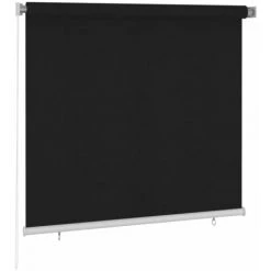 VidaXL Store Roulant D'extérieur 160x140 Cm Noir - Noir