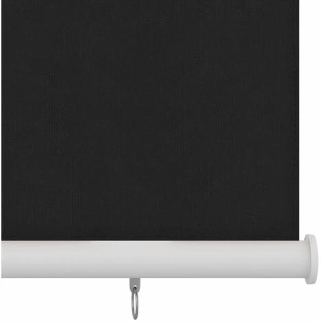 VidaXL Store Roulant D'extérieur 160x140 Cm Noir - Noir 5 VidaXL Store Roulant D'extérieur 160x140 Cm Noir - Noir – Image 3
