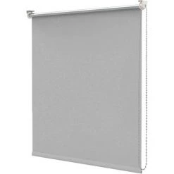 EMMEVI Store Enrouleur Porte Fenêtre Mur Plafond Bureau Et Maison Gris - 60x180 Cm