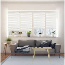 STORESDECO Store Jour/Nuit EasyFix, Installation Sans Perçage, Blanc, 45 X 180cm 8 STORESDECO Store Jour/Nuit EasyFix, Installation Sans Perçage, Blanc, 45 X 180cm -Promos Store Boutique 51538195 3
