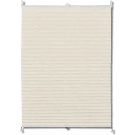 Topdeal Store Plissé 70x125 Cm Crème 4 Topdeal Store Plissé 70x125 Cm Crème – Image 2