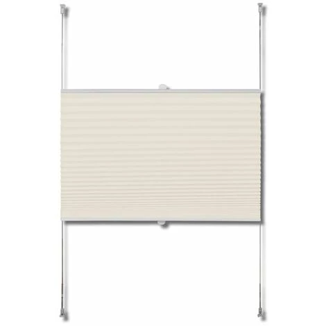 Topdeal Store Plissé 70x125 Cm Crème 6 Topdeal Store Plissé 70x125 Cm Crème – Image 4