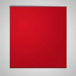 Topdeal Store Enrouleur Occultant Rouge 40 X 100 Cm