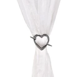 LUANCE Rideau Alzapas MDF Suzon PM - Gris Anthracite -Promos Store Boutique 52531496 3