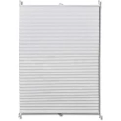 LITZEE Store Plissé 80x125 Cm Blanc # 9 LITZEE Store Plissé 80x125 Cm Blanc # -Promos Store Boutique 53765203 3