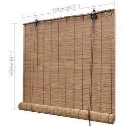LANGRAY Store Roulant Bambou 120 X 160 Cm Maison & Jardin -Promos Store Boutique 53827179 4