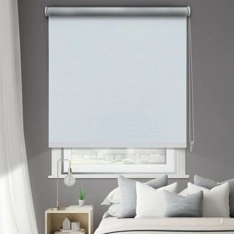 MADECOSTORE Store Enrouleur Occultant Thermique Revers Alu H190cm - Blanc - L64 X H190cm - Blanc 3 MADECOSTORE Store Enrouleur Occultant Thermique Revers Alu H190cm - Blanc - L64 X H190cm - Blanc