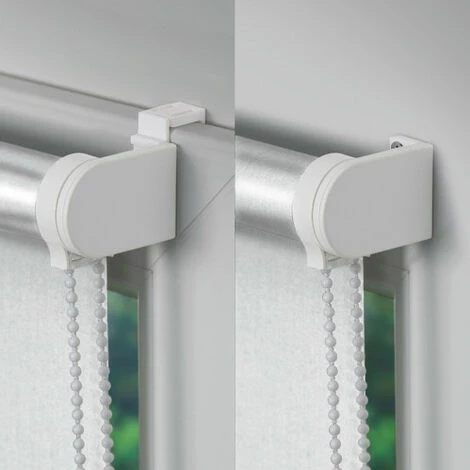 MADECOSTORE Store Enrouleur Occultant Thermique Revers Alu H190cm - Blanc - L64 X H190cm - Blanc 4 MADECOSTORE Store Enrouleur Occultant Thermique Revers Alu H190cm - Blanc - L64 X H190cm - Blanc – Image 2