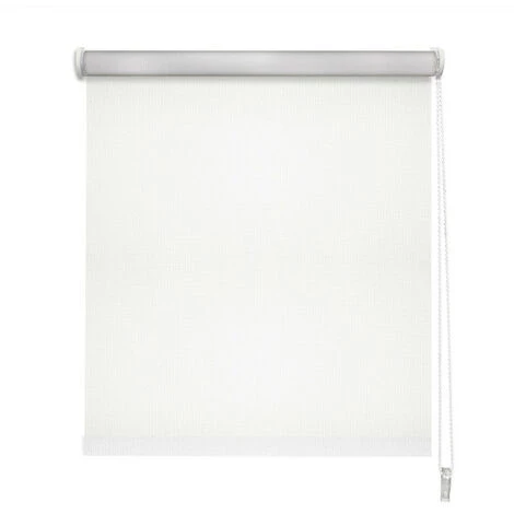 MADECOSTORE Store Enrouleur Occultant Thermique Revers Alu H190cm - Blanc - L64 X H190cm - Blanc 5 MADECOSTORE Store Enrouleur Occultant Thermique Revers Alu H190cm - Blanc - L64 X H190cm - Blanc – Image 3