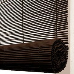 MADECOSTORE Roll'up Bambou Fins Rondins Pour Intérieur Et Extérieur 80 X 220cm - - L80 X H220cm -Promos Store Boutique 54888351 3
