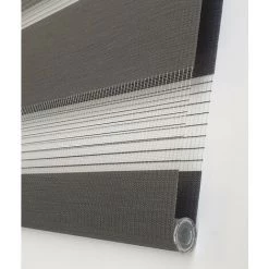 MADECOSTORE Store Enrouleur Jour Nuit Prêt-à-poser Sans Percer H150cm - Gris Anthracite - L45 X H150cm - Gris Anthracite -Promos Store Boutique 55427698 4