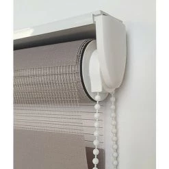 MADECOSTORE Store Enrouleur Jour Nuit Prêt-à-poser Sans Percer H190cm - Taupe - L45 X H190cm - Taupe -Promos Store Boutique 55427704 3