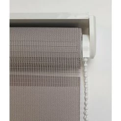 MADECOSTORE Store Enrouleur Jour Nuit Prêt-à-poser Sans Percer H190cm - Taupe - L45 X H190cm - Taupe -Promos Store Boutique 55427704 5