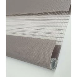 MADECOSTORE Store Enrouleur Jour Nuit Prêt-à-poser Sans Percer H150cm - Taupe - L45 X H150cm - Taupe -Promos Store Boutique 55427718 4