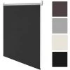 VINGO Stores Occultants 40x160cm Stores Klemmfix Stores Occultants Stores Fenêtre Protection De La Vie Privée à La Lumière Du Jour Avec Revêtement Sans Perçage Pour Fenêtres Et Portes Noir - Noir -Promos Store Boutique 55433202 1