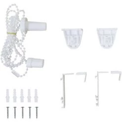 VINGO Stores Occultants 40x160cm Stores Klemmfix Stores Occultants Stores Fenêtre Protection De La Vie Privée à La Lumière Du Jour Avec Revêtement Sans Perçage Pour Fenêtres Et Portes Noir - Noir -Promos Store Boutique 55433202 3