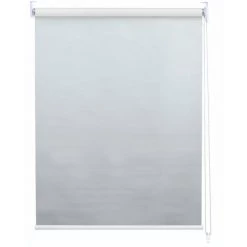 DéCOSHOP26 Store Enrouleur De Fenêtre Occultant Protection Solaire Store à Tirage Latéral 70x230cm Opaque Blanc - Or -Promos Store Boutique 55480236 5
