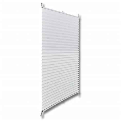 INLIFE Store Plissé 80x150 Cm Blanc 5 INLIFE Store Plissé 80x150 Cm Blanc – Image 3