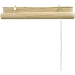 INLIFE Store Roulant En Bambou 100 X 220 Cm Naturel -Promos Store Boutique 55638804 3